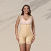 Double-Layer Spandex for Faja Full Body Shapewear Adjustable Compression Garment for Stage 2 Recovery Breathable Post Surgery