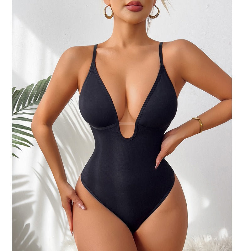Shapevora™ Sexy Deep V Corset – Belly Tucking & Butt Lifting