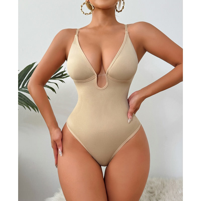 Shapevora™ Sexy Deep V Corset – Belly Tucking & Butt Lifting