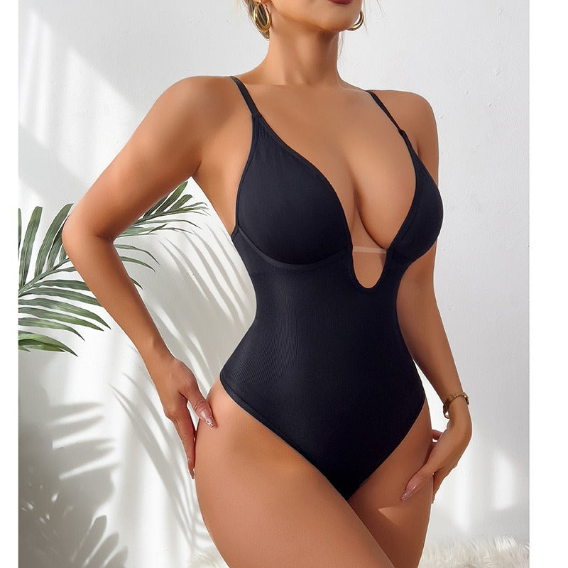 Shapevora™ Sexy Deep V Corset – Belly Tucking & Butt Lifting