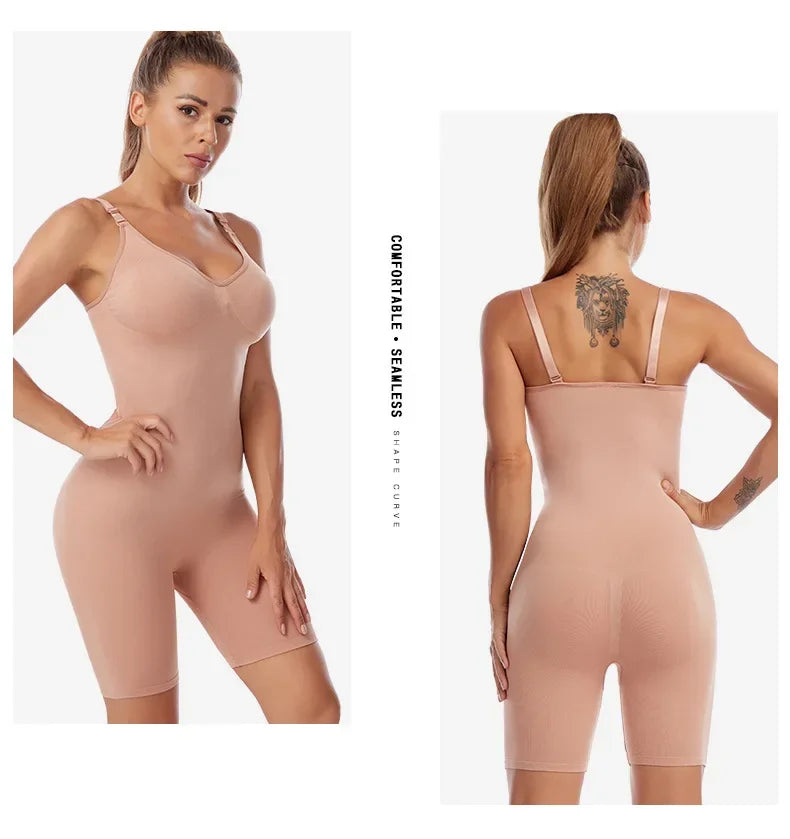 Bodysuit Shapewear Women Full Body Shaper Tummy Control Slimming Sheath Butt Lifter Push Up Thigh Slimmer Abdomen Shapers Corset