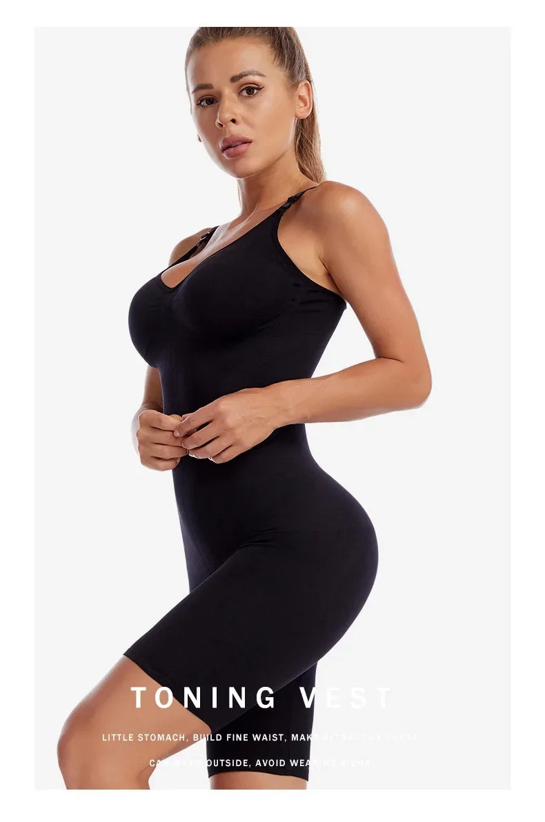 Bodysuit Shapewear Women Full Body Shaper Tummy Control Slimming Sheath Butt Lifter Push Up Thigh Slimmer Abdomen Shapers Corset