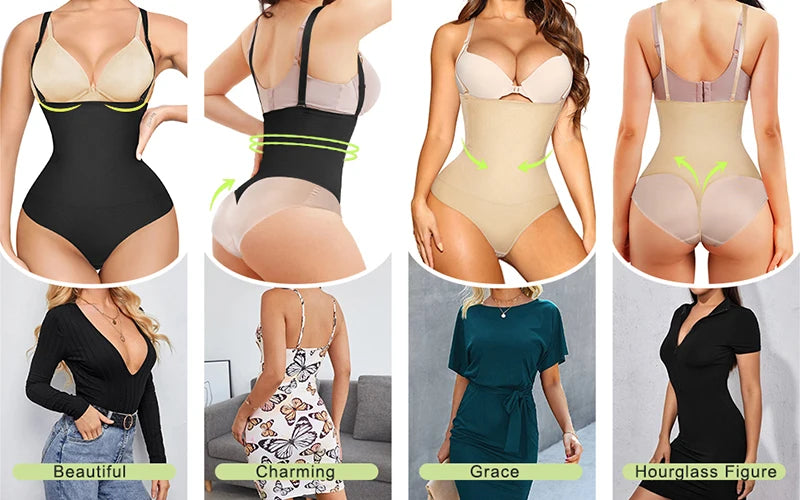 Bodysuit Shapewear Women Full Body Shaper Tummy Control Slimming Underwear Sheath Butt Lifter Push Up Abdomen Shaperset Corset Corset Corset Corset Corset Corset Corset Corset Corset Corset Corset