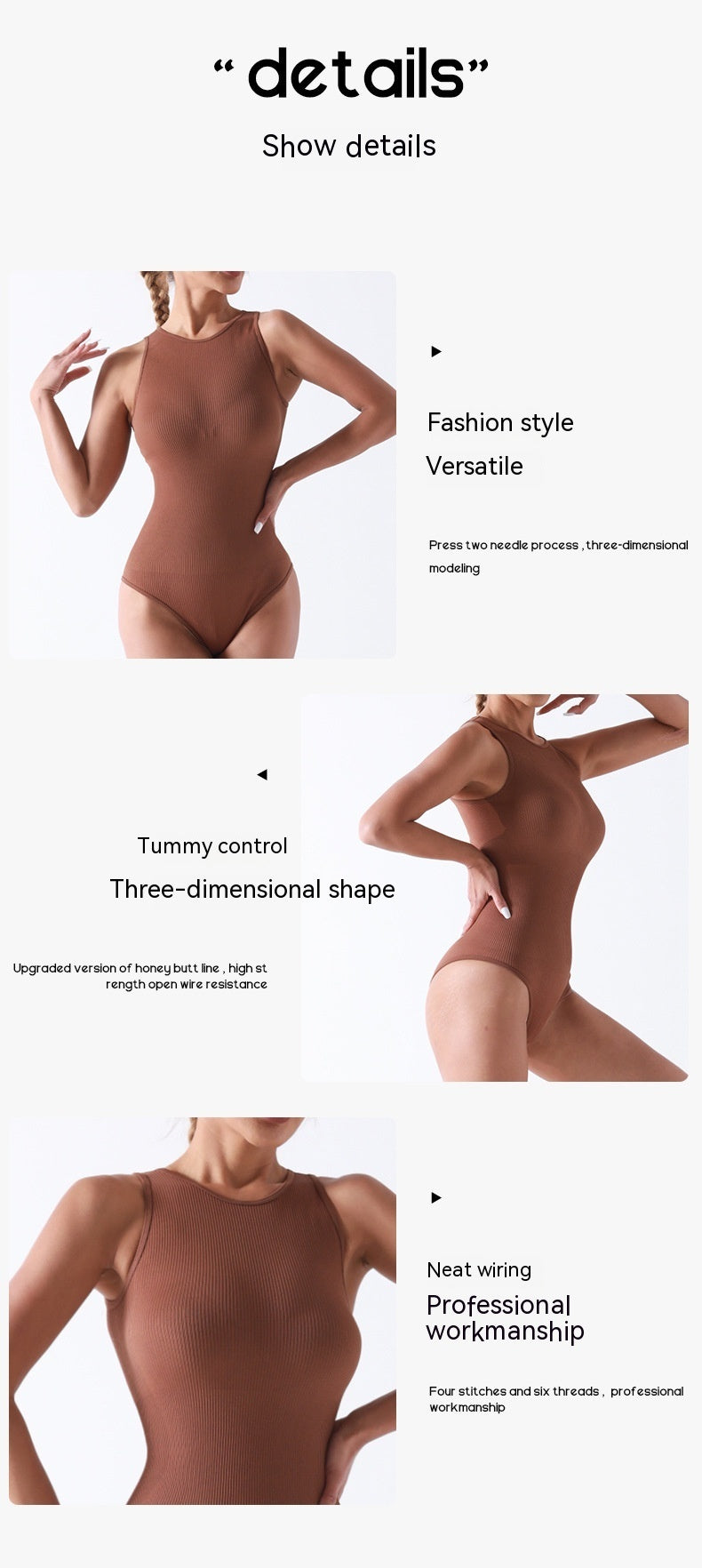 Seamless Body Shaping Yoga Sleeveless Leotard