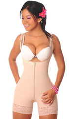 Peach hip hip pants with hip hip corset
