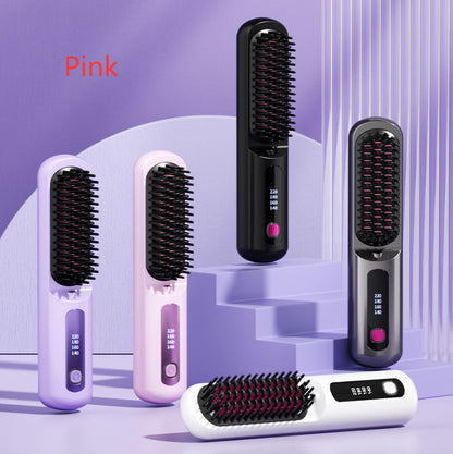 Wireless Anion Does Not Hurt Hair Portable Straight Comb