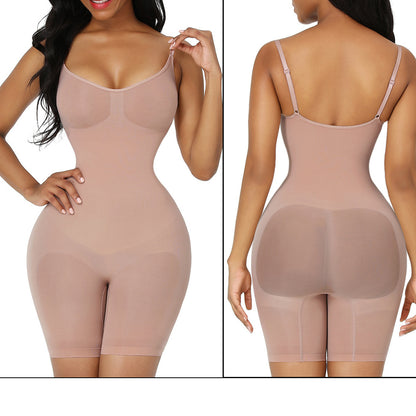 Women's Seamless Body Shaping Bodysuit Thin Elastic Body Shaping Bodysuit Wholesale Tight Tummy Tummy