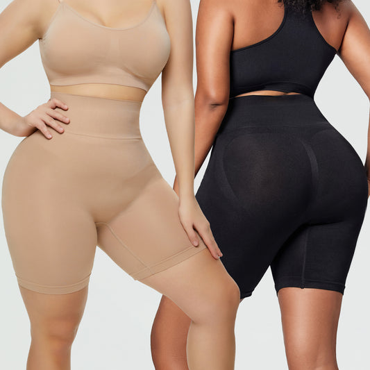 Women's Fashion Solid Color Belly Contracting And Hip Lifting Pants 