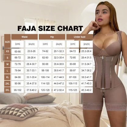 Plus Size Faja Colombiana Shapewear Women Tummy Control Butt Lifter Faja Bbl Stage 1 2 Compression Post Surgery Shapewear