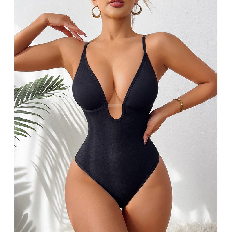 Shapevora™ Sexy Deep V Corset – Belly Tucking &amp; Butt Lifting