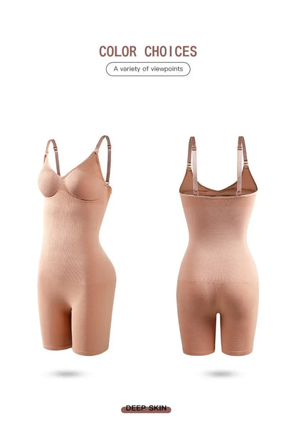Bodysuit Shapewear Women Full Body Shaper Tummy Control Slimming Sheath Butt Lifter Push Up Thigh Slimmer Abdomen Shapers Corset