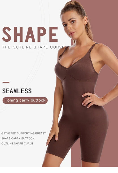 Bodysuit Shapewear Women Full Body Shaper Tummy Control Slimming Sheath Butt Lifter Push Up Thigh Slimmer Abdomen Shapers Corset