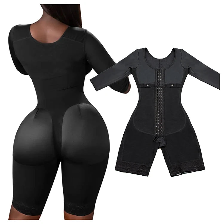 Girdles Shapewear Faja Colombianas Shaper Bodysuits Tummy Slimming Corset Full Body Reducer Postpartum Carving Bodices Sheath