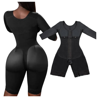 Girdles Shapewear Faja Colombianas Shaper Bodysuits Tummy Slimming Corset Full Body Reducer Postpartum Carving Bodices Sheath