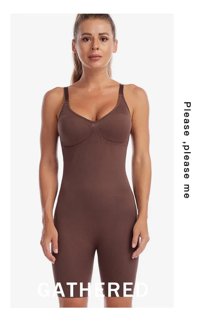 Bodysuit Shapewear Women Full Body Shaper Tummy Control Slimming Sheath Butt Lifter Push Up Thigh Slimmer Abdomen Shapers Corset