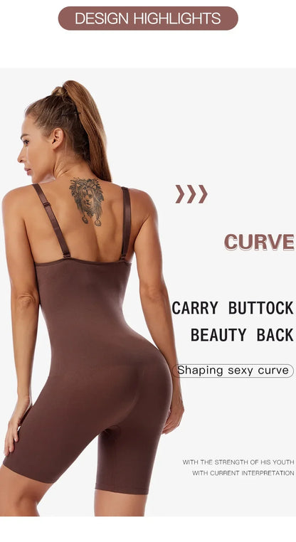 Bodysuit Shapewear Women Full Body Shaper Tummy Control Slimming Sheath Butt Lifter Push Up Thigh Slimmer Abdomen Shapers Corset