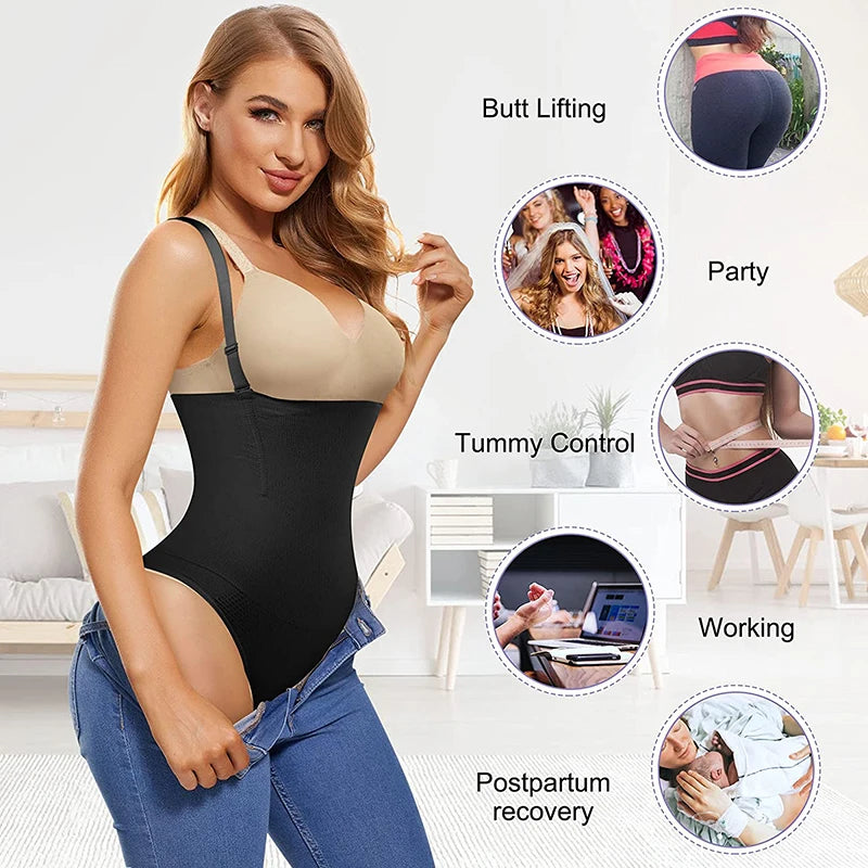 Bodysuit Shapewear Women Full Body Shaper Tummy Control Slimming Underwear Sheath Butt Lifter Push Up Abdomen Shaperset Corset Corset Corset Corset Corset Corset Corset Corset Corset Corset Corset