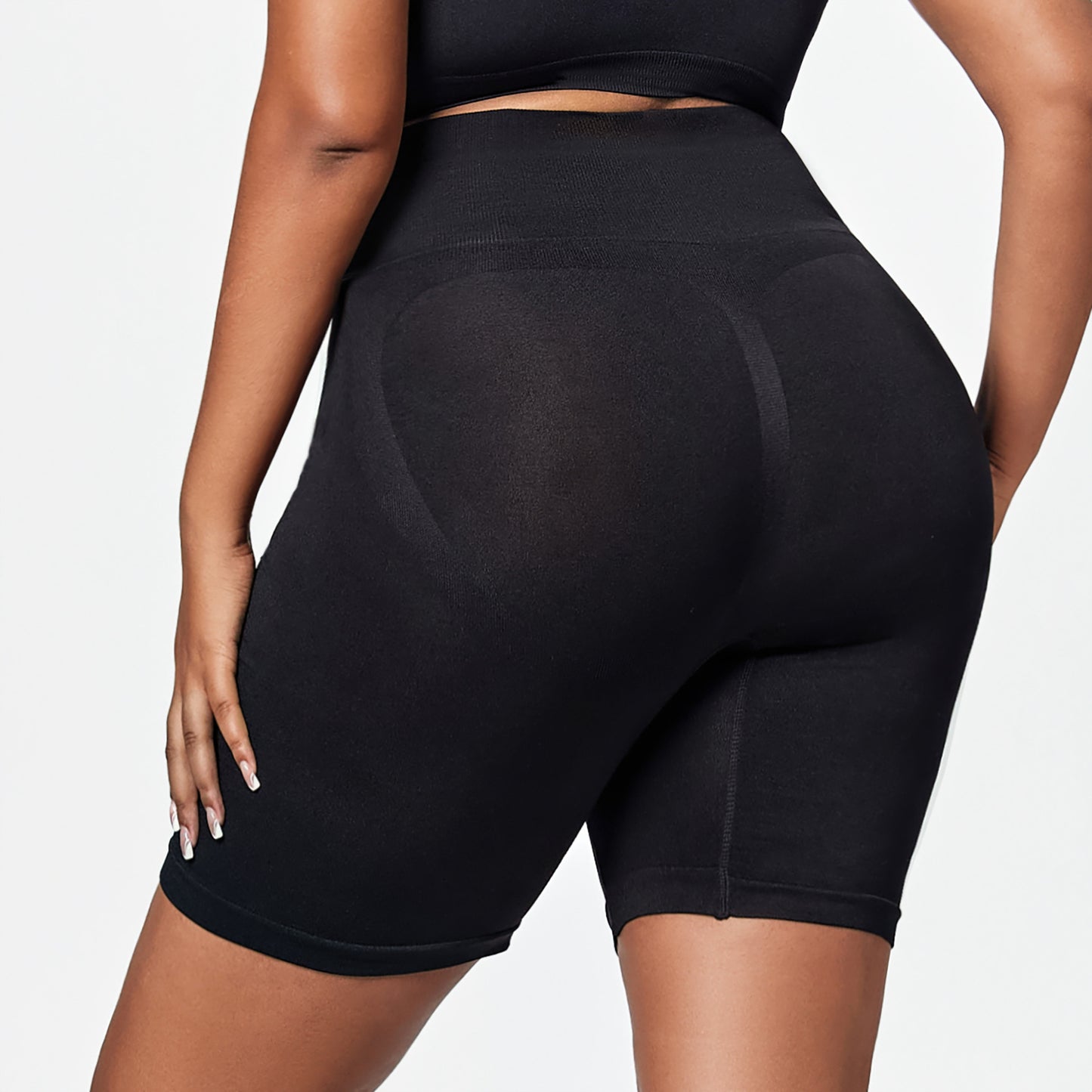 Women's Fashion Solid Color Belly Contracting And Hip Lifting Pants 