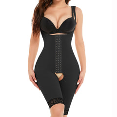 Plus Size Women's Breasted Open Crotch One-piece Corset
